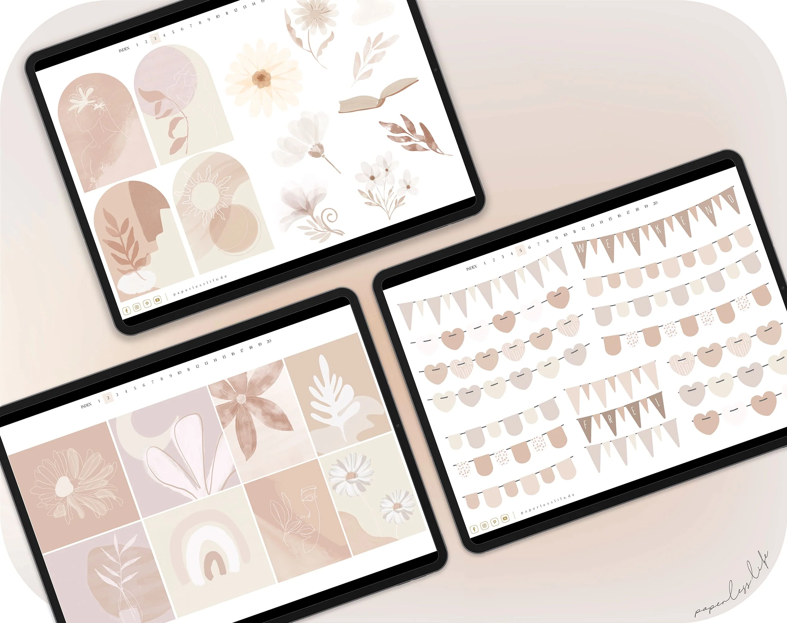 700+ Digitale Sticker | Blush - Image 3