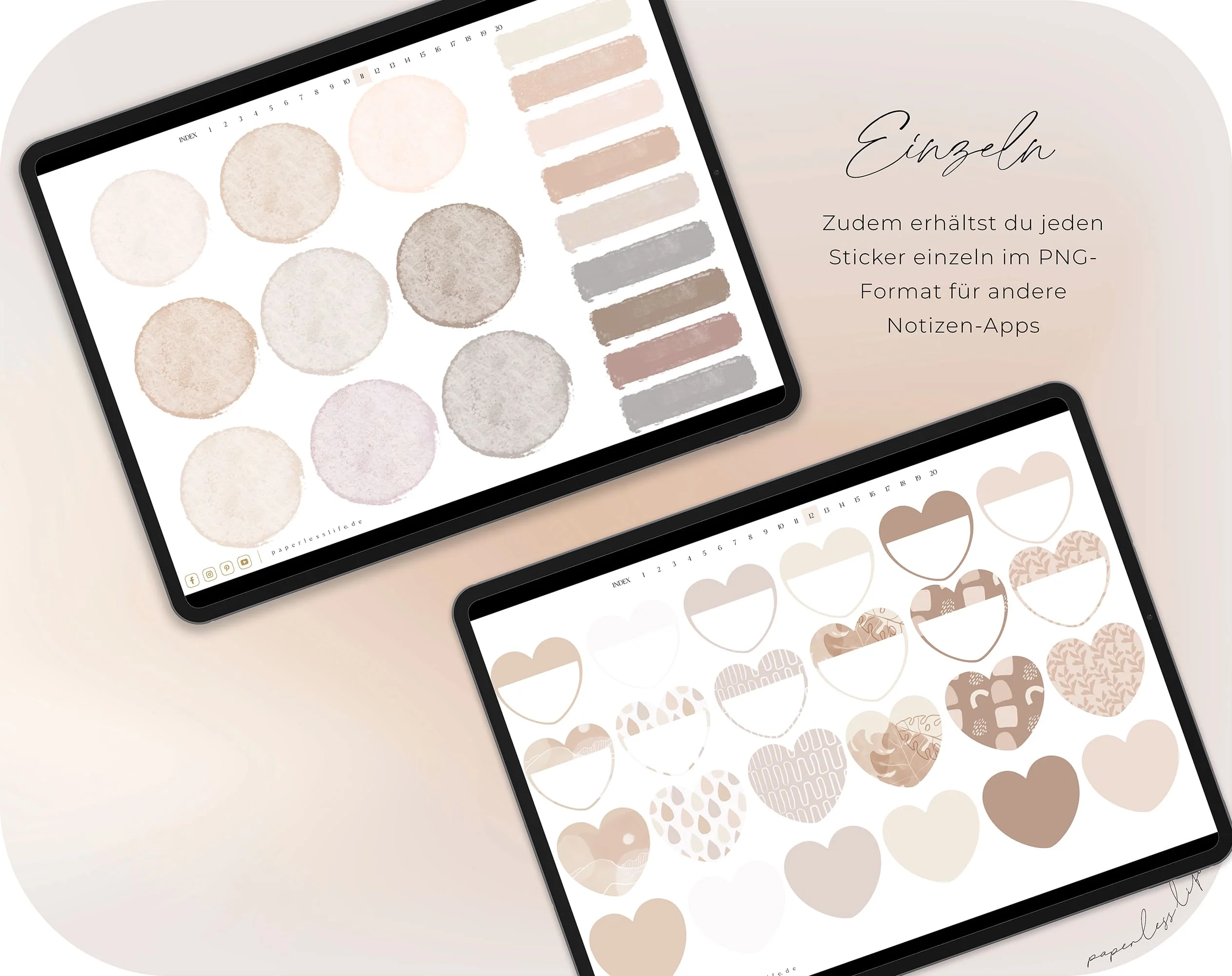 700+ Digitale Sticker | Blush - Image 6