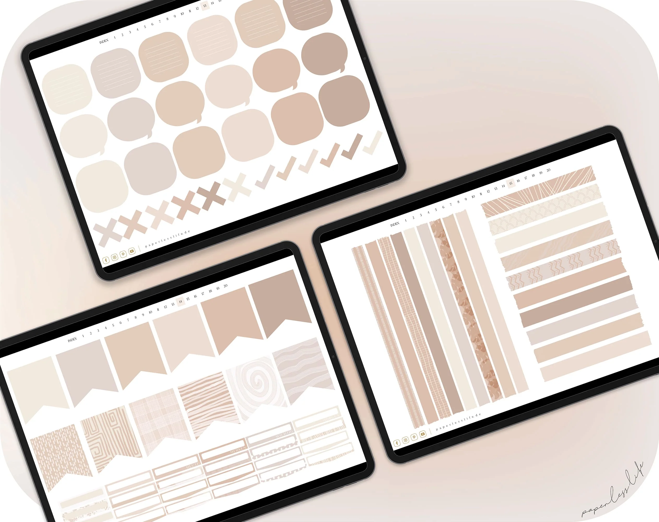700+ Digitale Sticker | Blush - Image 7