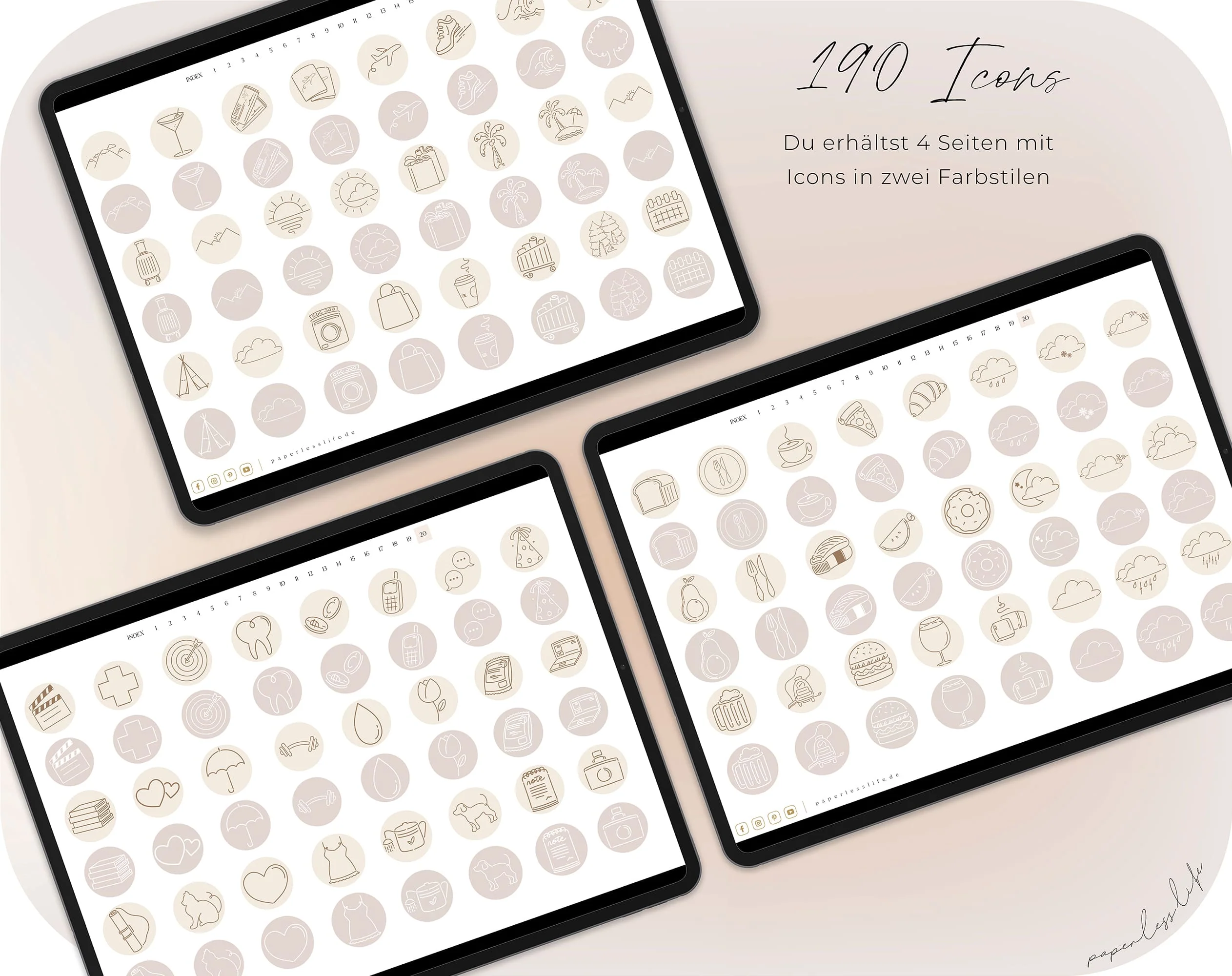 700+ Digitale Sticker | Blush - Image 9