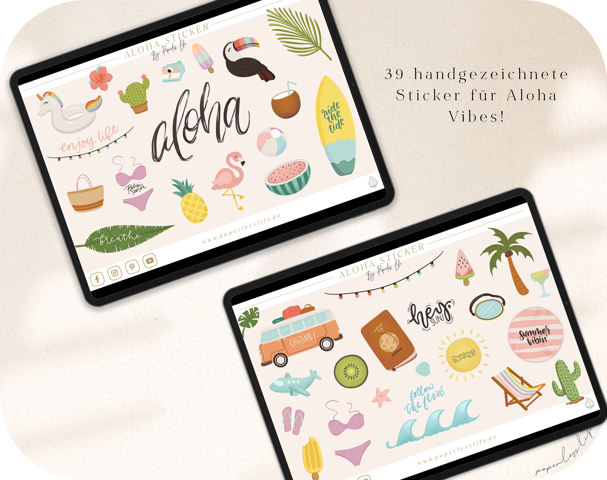 Digitale Sticker | Aloha Vibes - Image 3