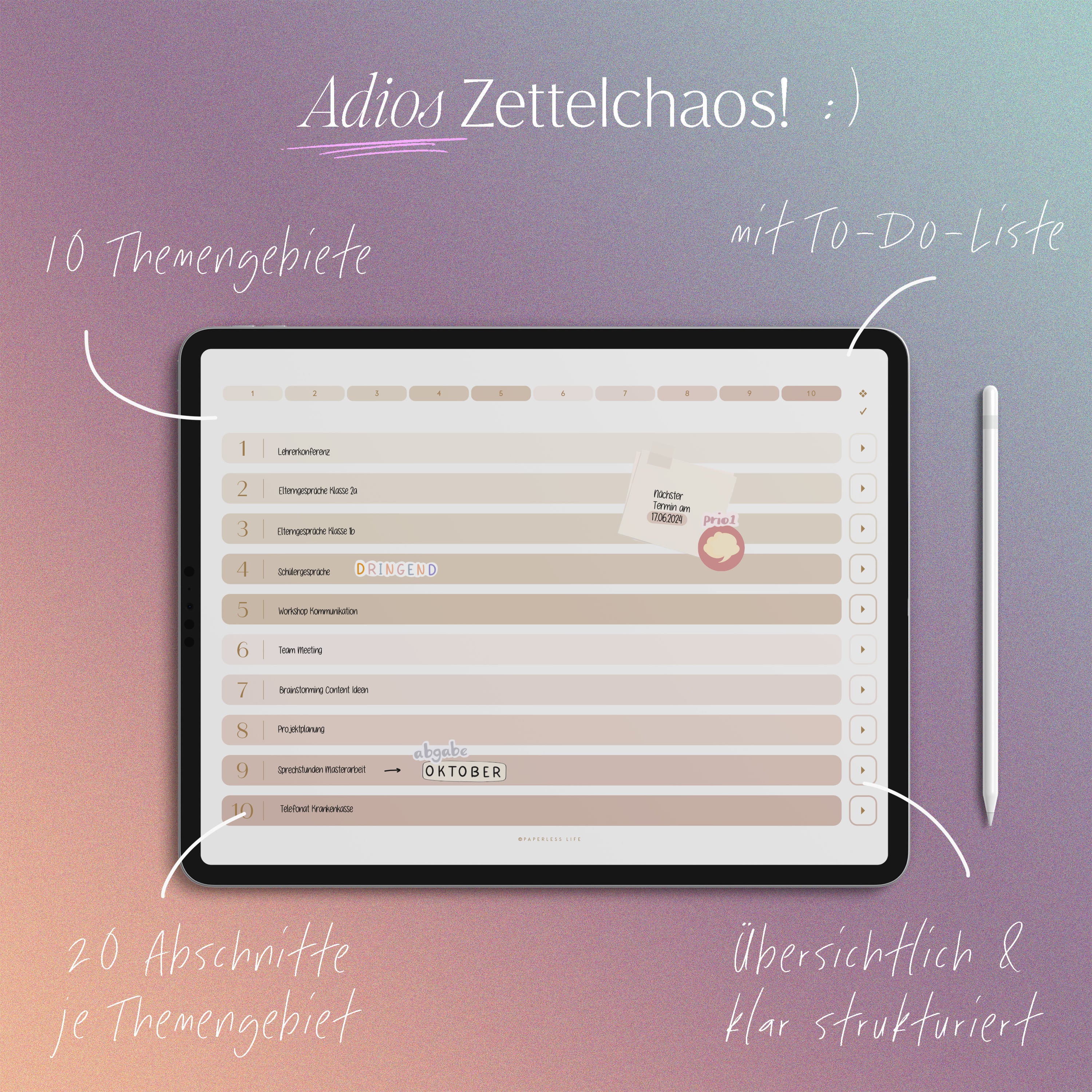 Digitaler Gesprächsnotizenplaner - Image 6