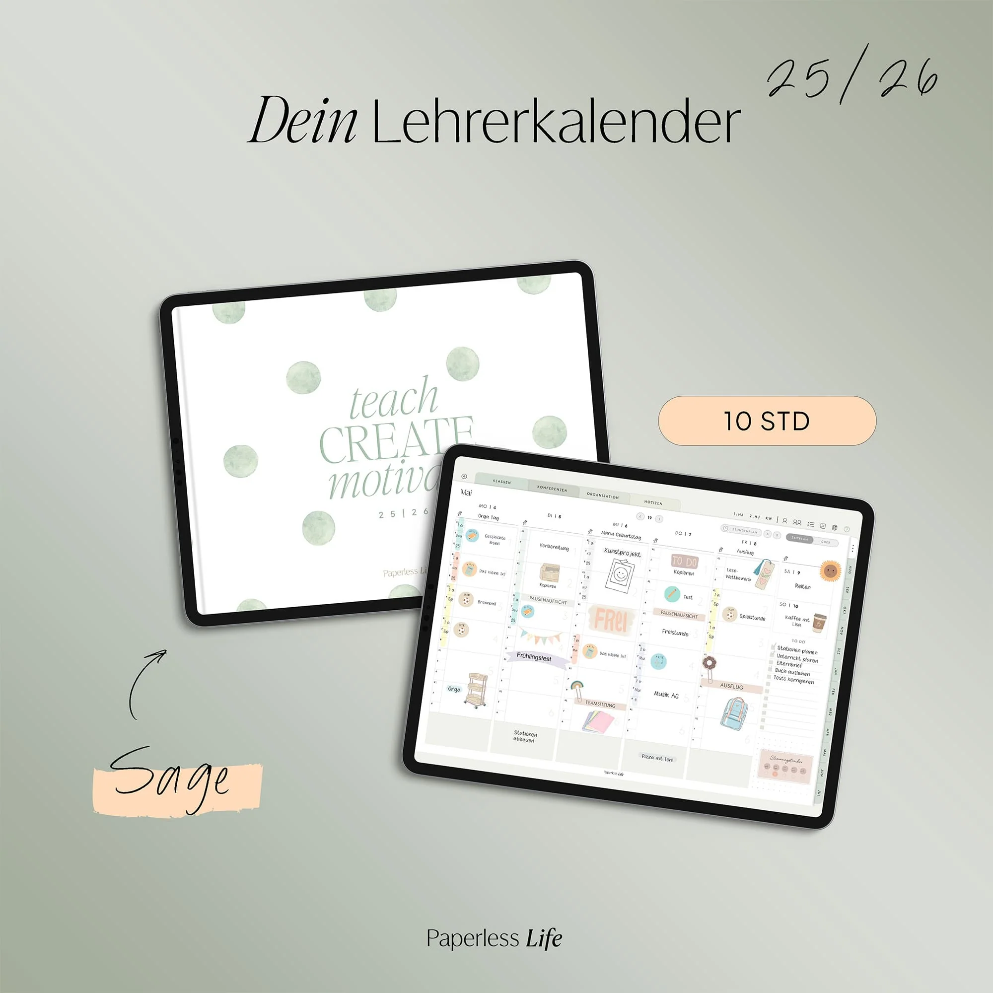 Digitaler Lehrerkalender Grundschule 25/26 "Der Gamechanger" - Image 27