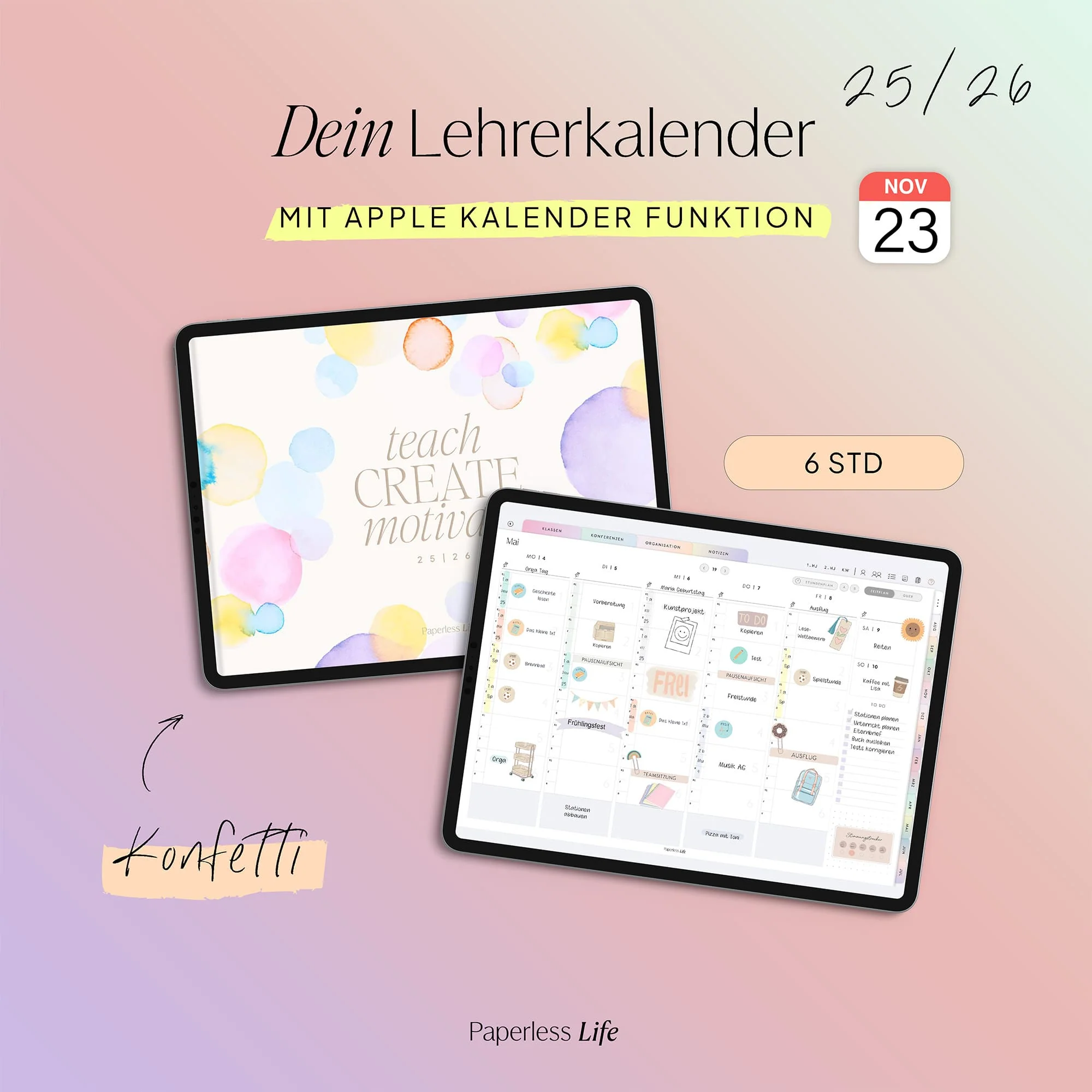 Digitaler Lehrerkalender Grundschule 25/26 "Der Gamechanger" - Image 77