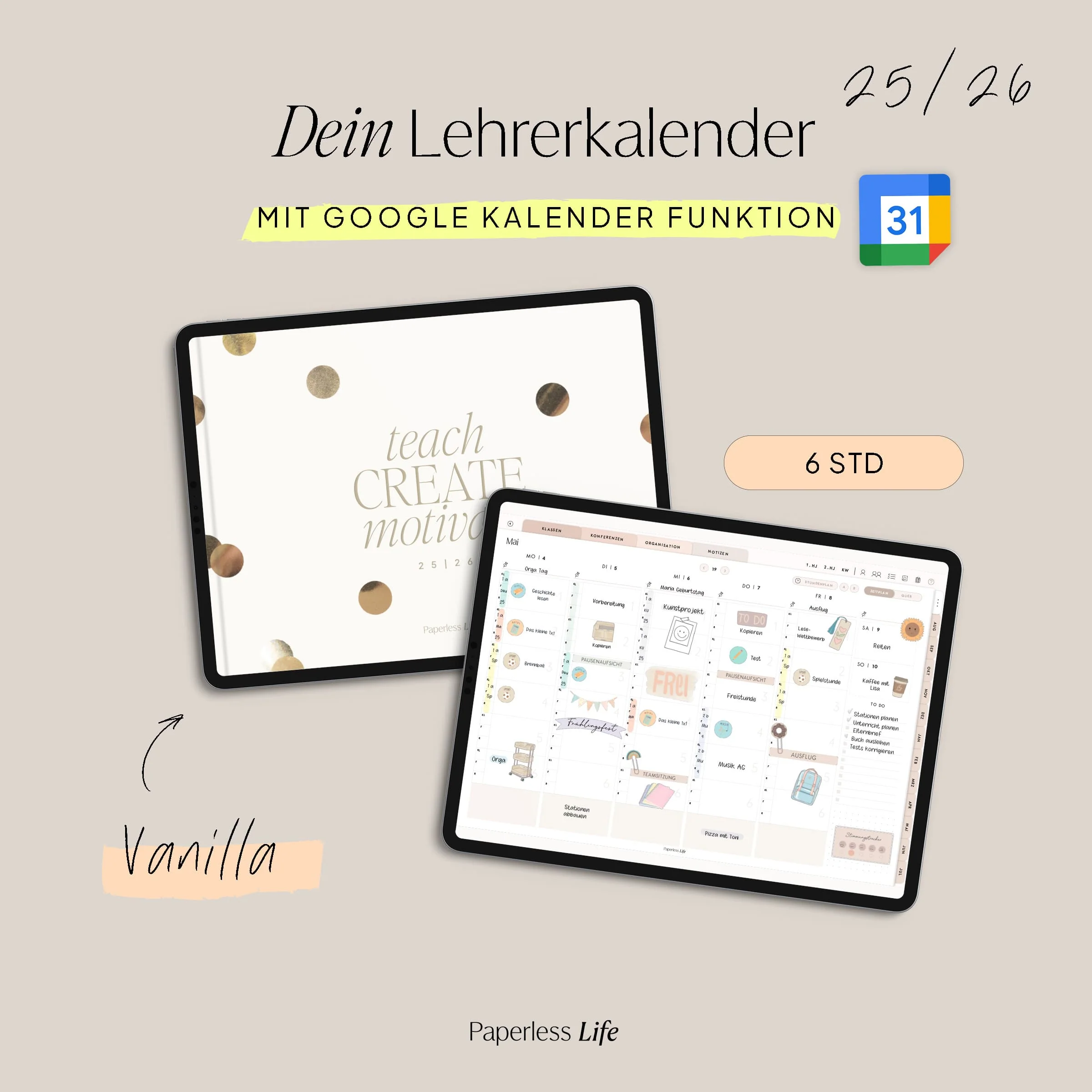 Digitaler Lehrerkalender Grundschule 25/26 "Der Gamechanger" - Image 8