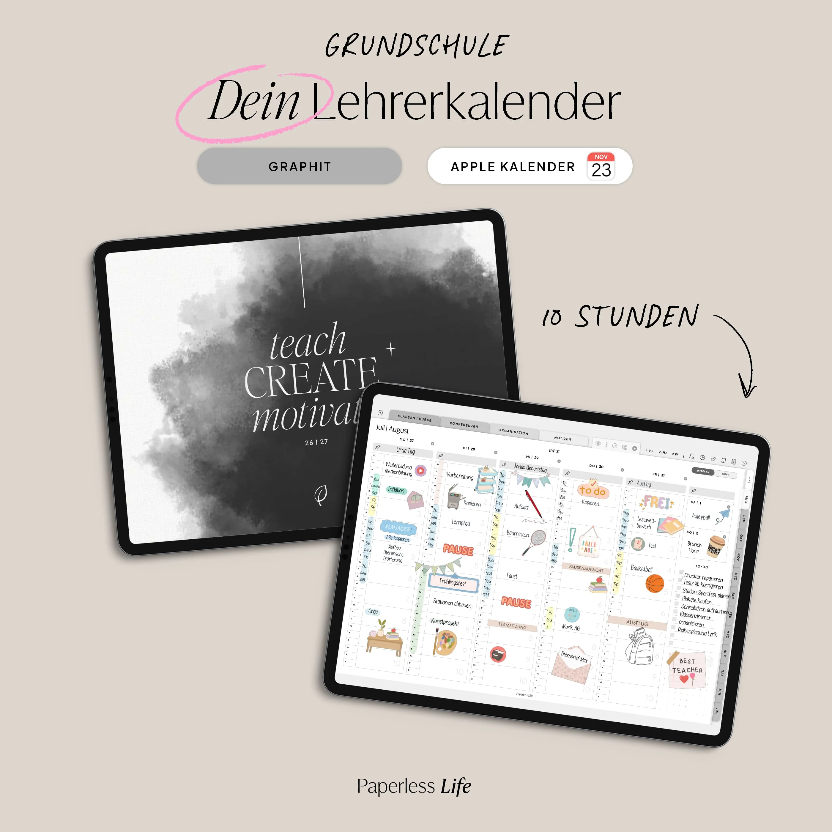 Digitaler Lehrerkalender Grundschule 26/27 "Der Gamechanger" - Image 49