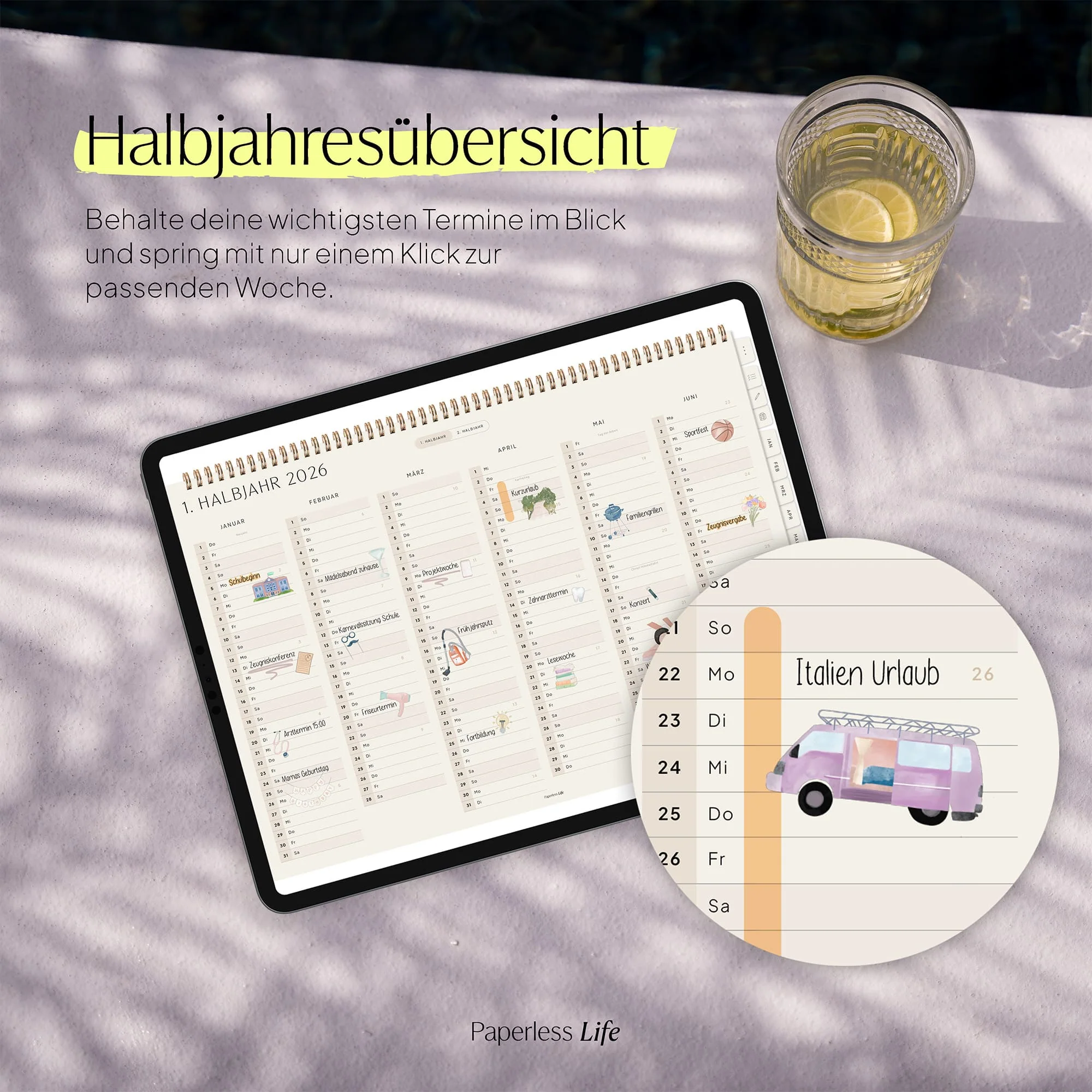 Digitaler Monatsplaner 2026 | Paperless Basics - Image 20