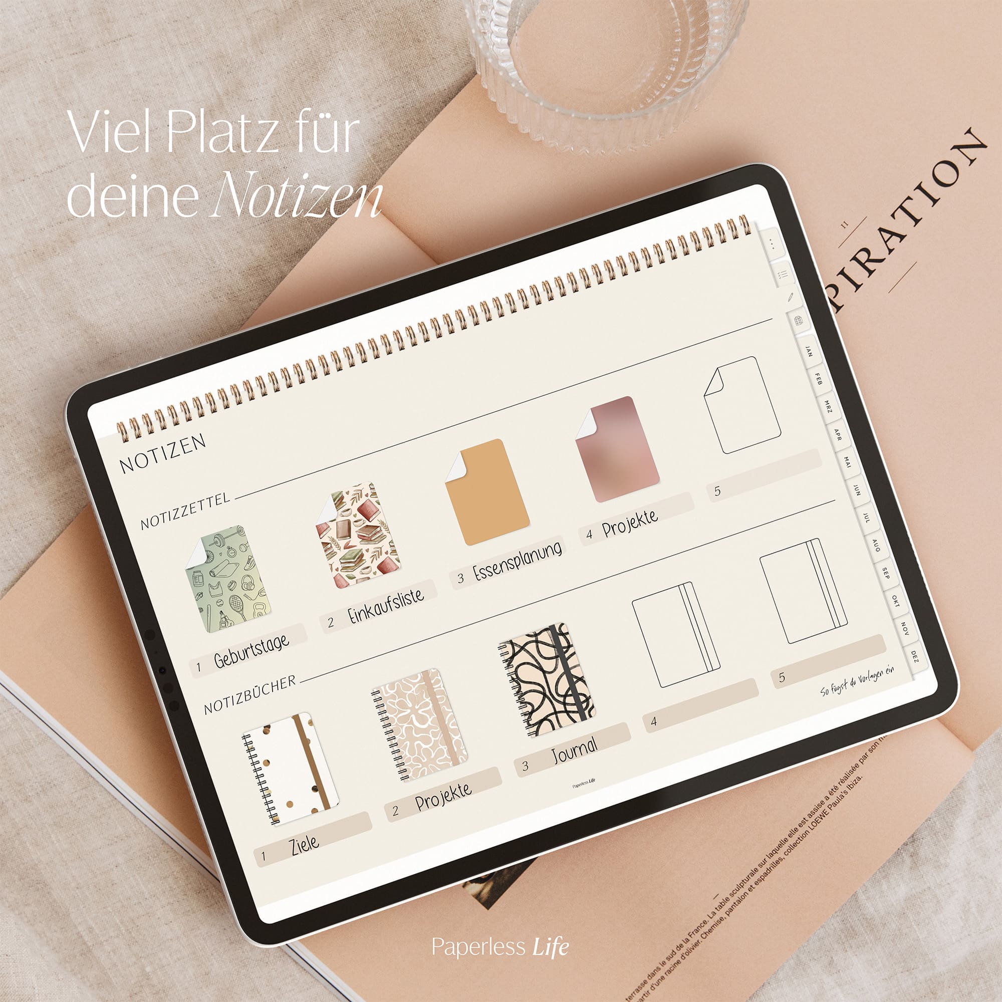 Digitaler Monatsplaner 2026 | Paperless Basics - Image 25