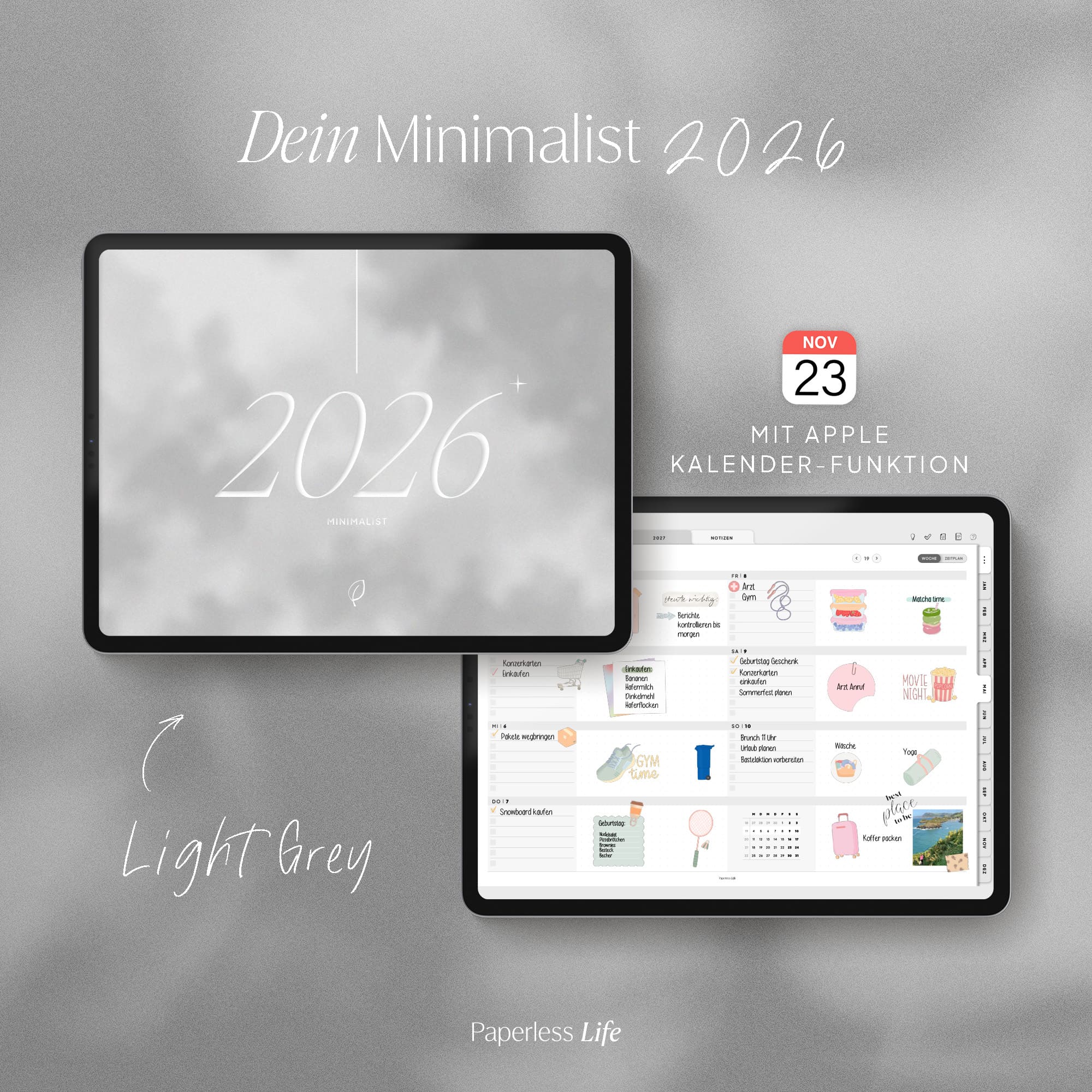 Digitaler Planer 2026 | Der Minimalist - Image 23