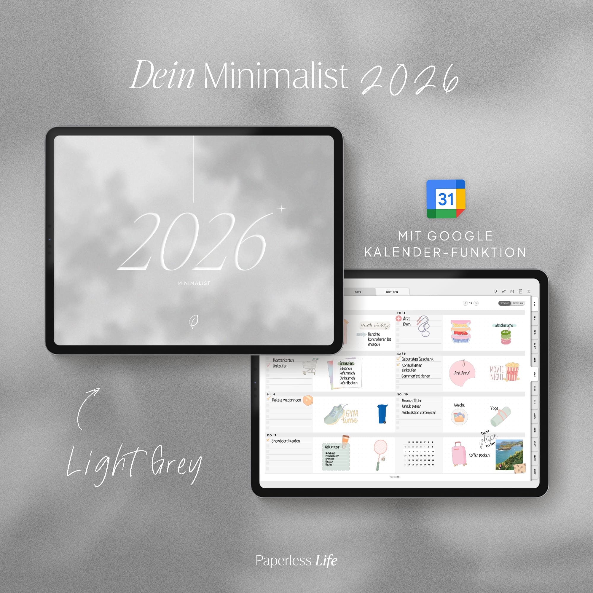 Digitaler Planer 2026 | Der Minimalist - Image 24