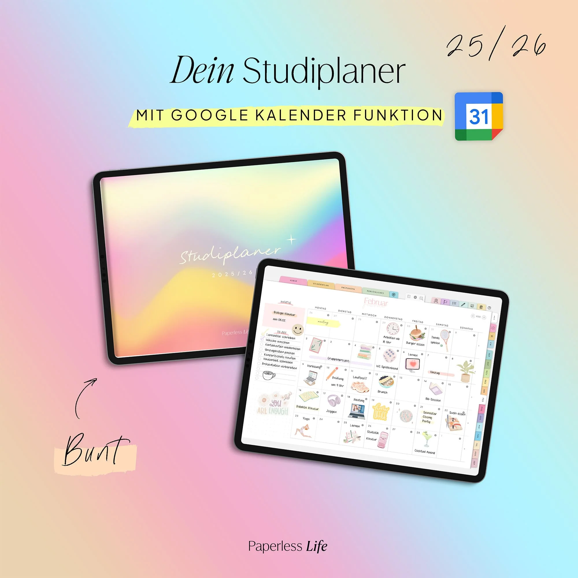 Digitaler Studienplaner 2025/26 | Study-Buddy - Image 46