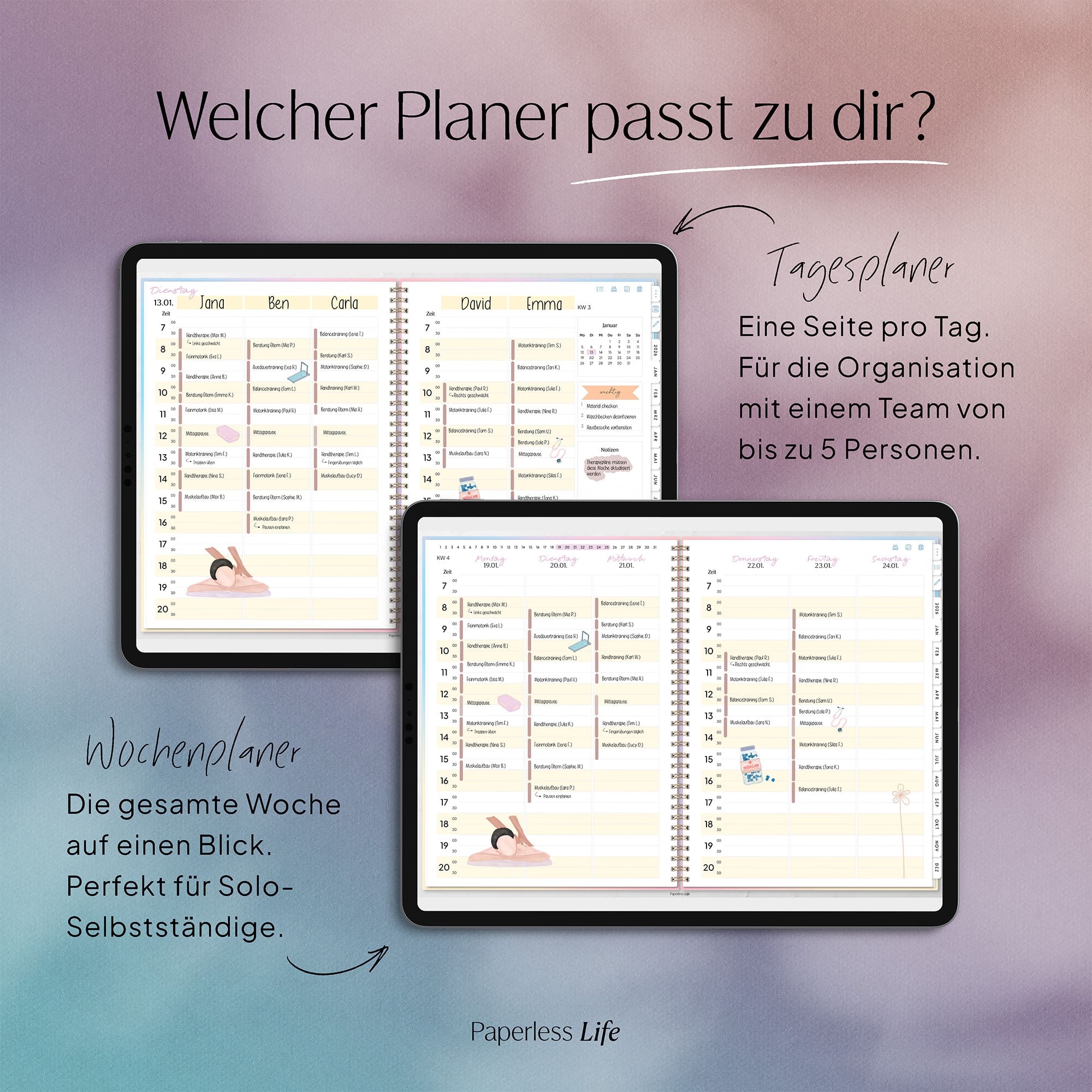 Digitaler Terminplaner 2026 | Für Solo-Selbstständige und kleine Teams - Image 55