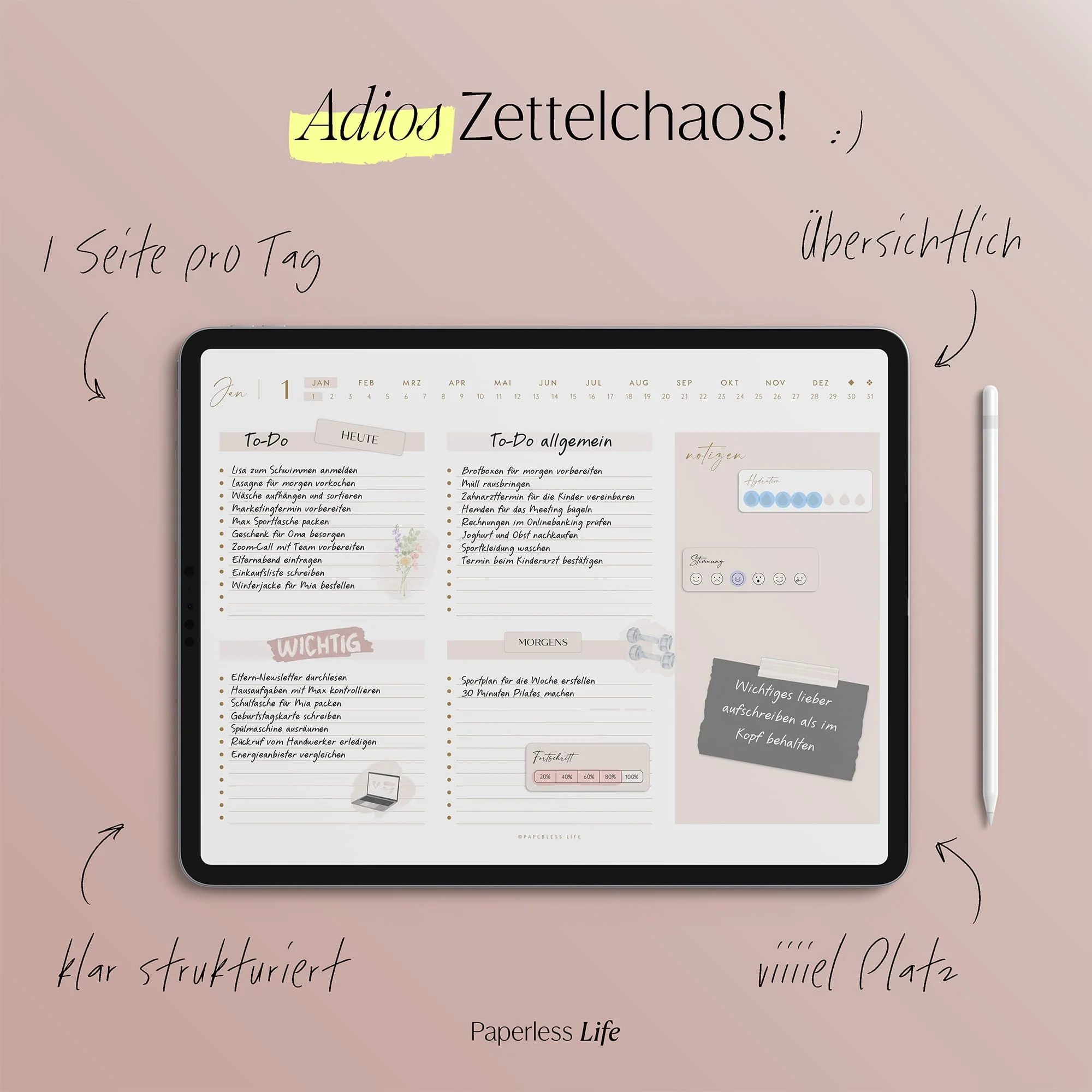 Digitaler To-Do-Planer | Aufgabenplaner - Image 109