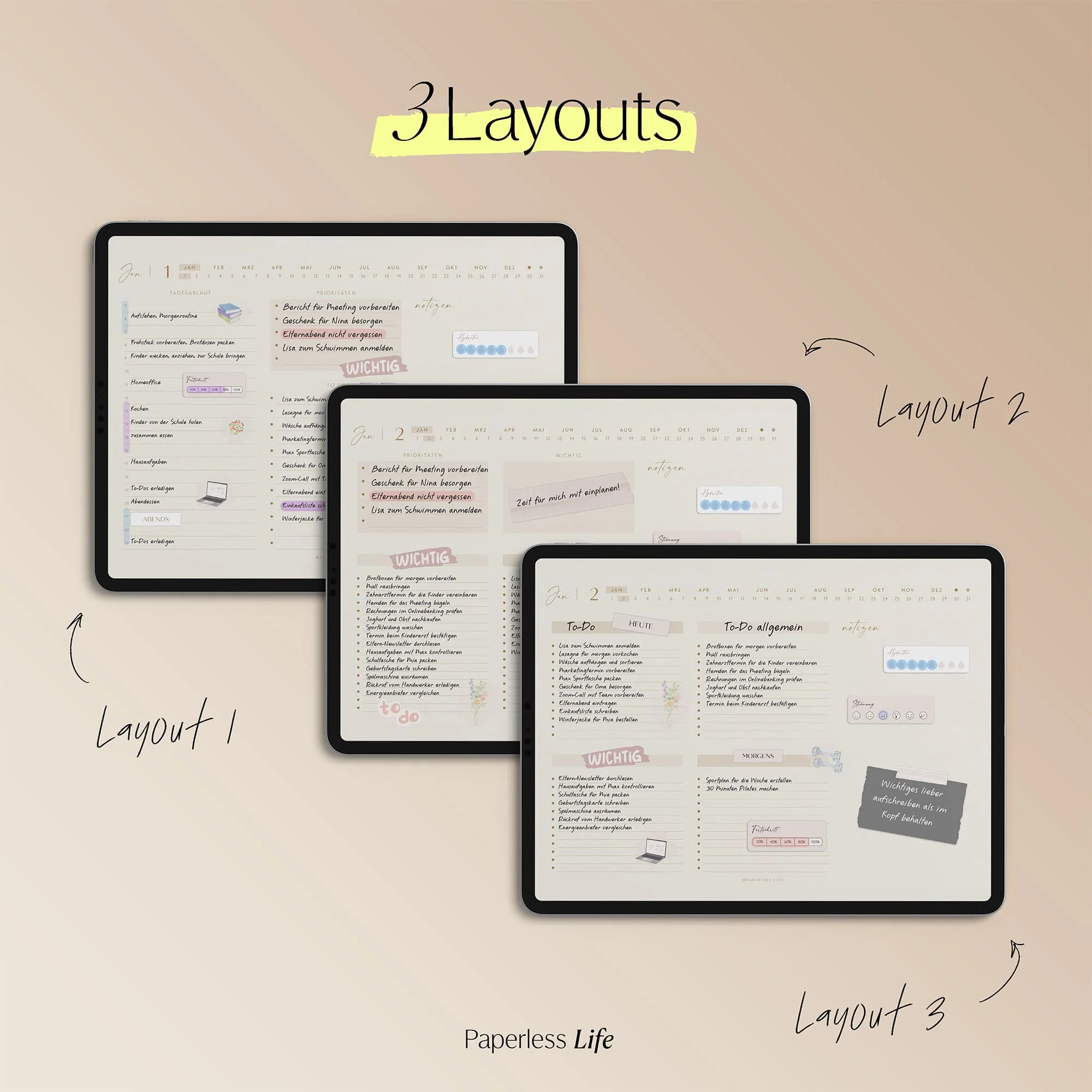 Digitaler To-Do-Planer | Aufgabenplaner - Image 162