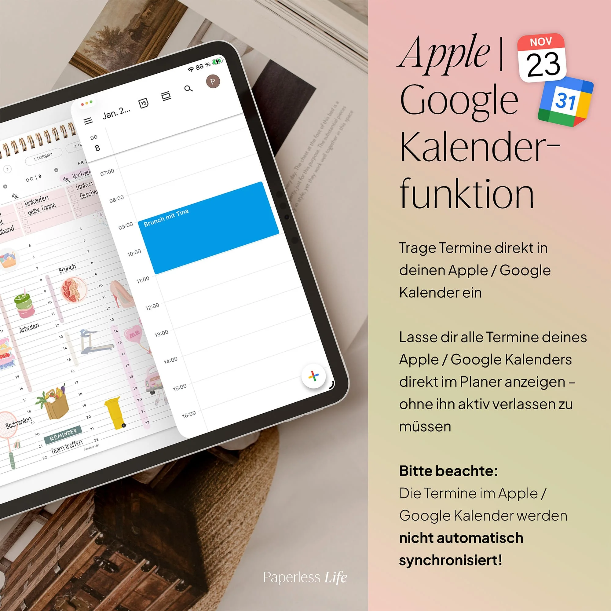 Digitaler Wochenplaner 2026 | Paperless Basics - Image 16