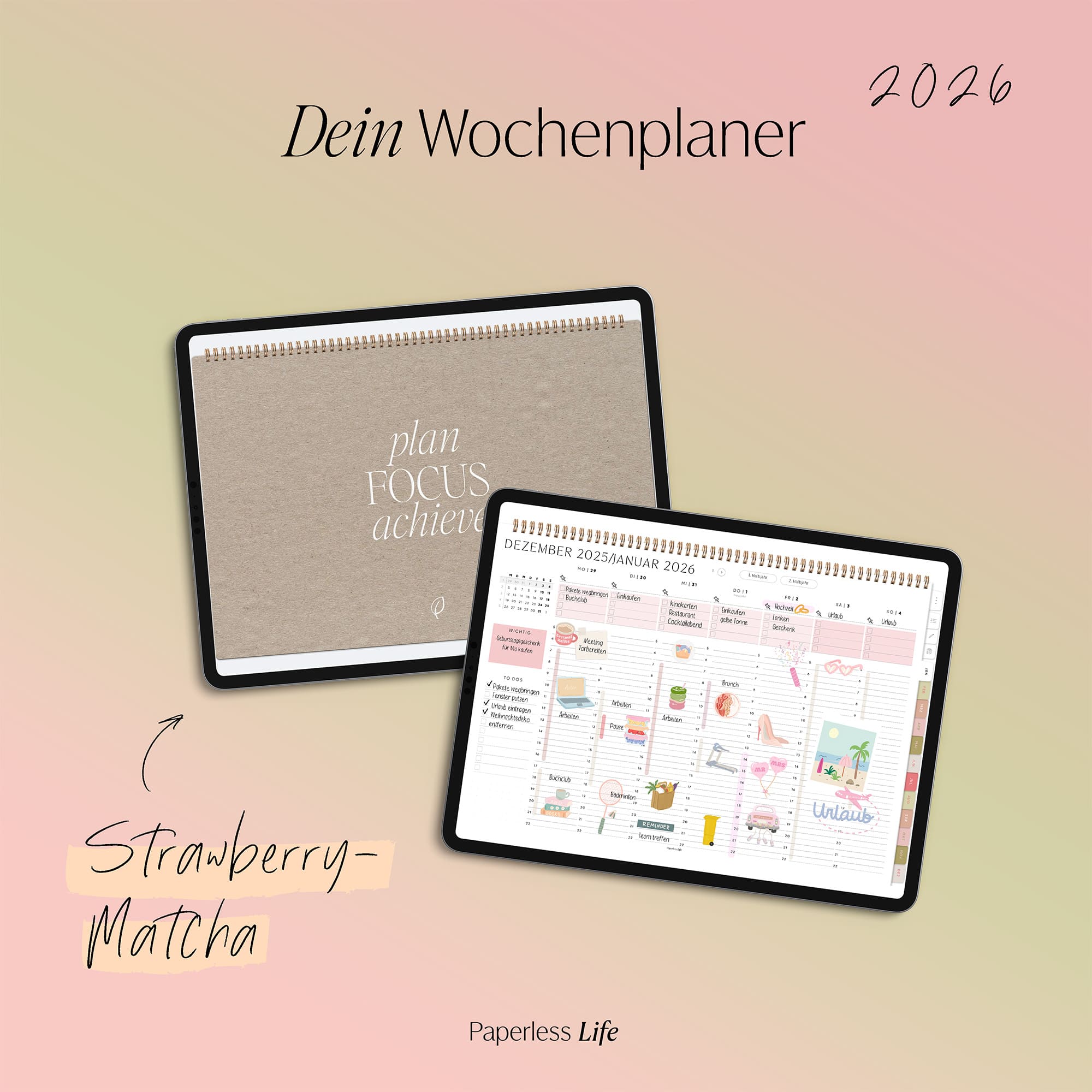 Digitaler Wochenplaner 2026 | Paperless Basics - Image 20