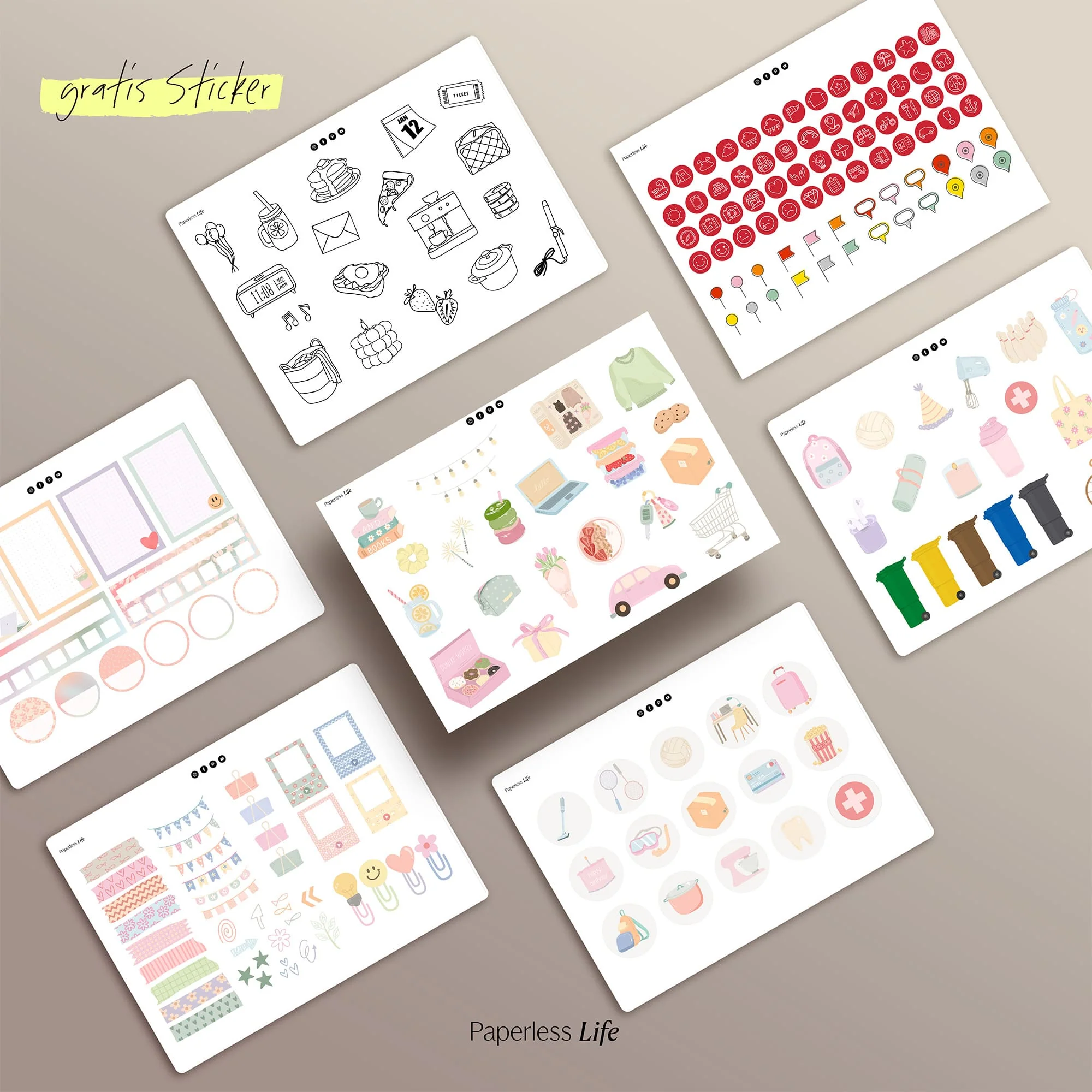 Digitaler Wochenplaner 2026 | Paperless Basics - Image 31