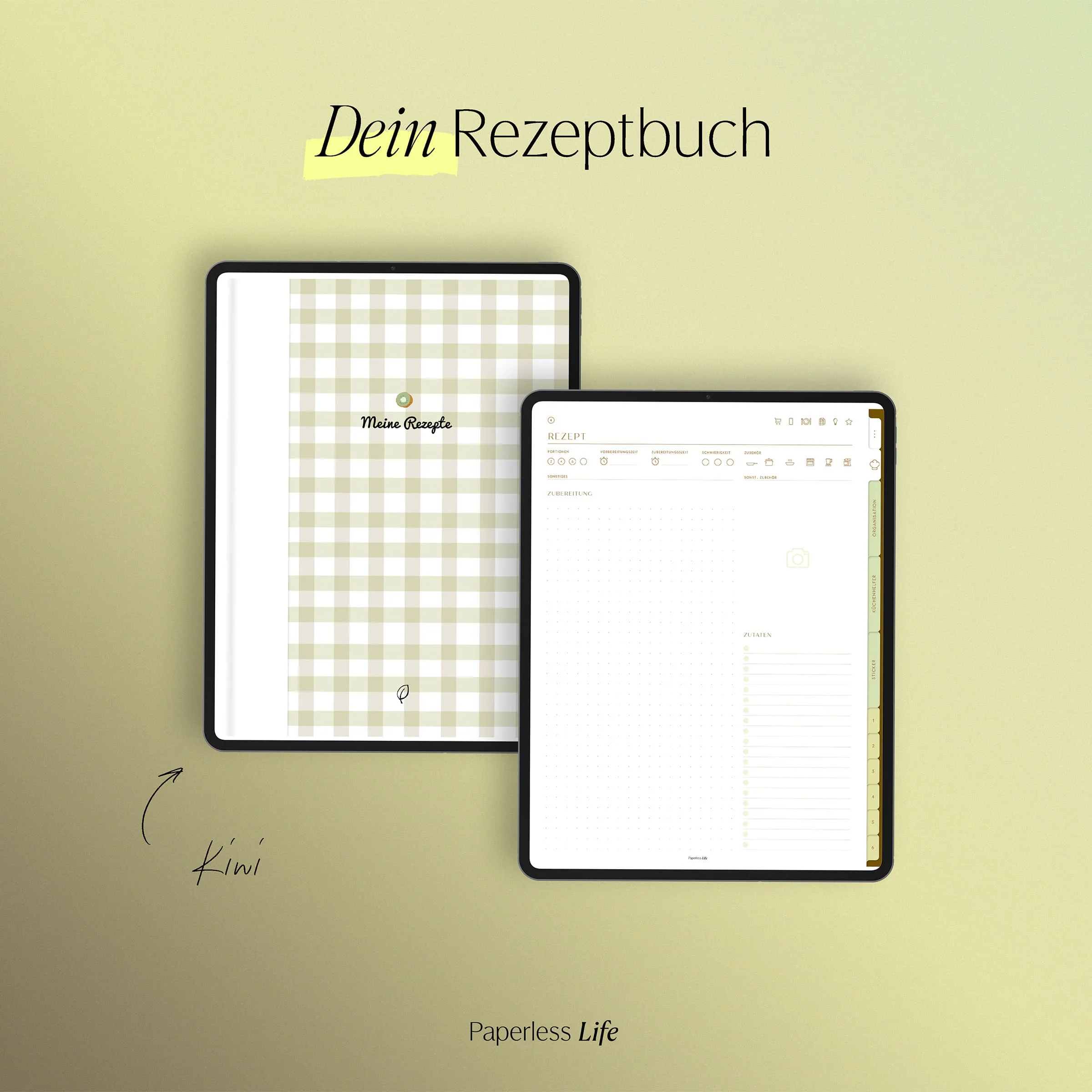 Digitales Chefkoch Bundle | Digitales Rezeptbuch + alle Sticker - Image 129