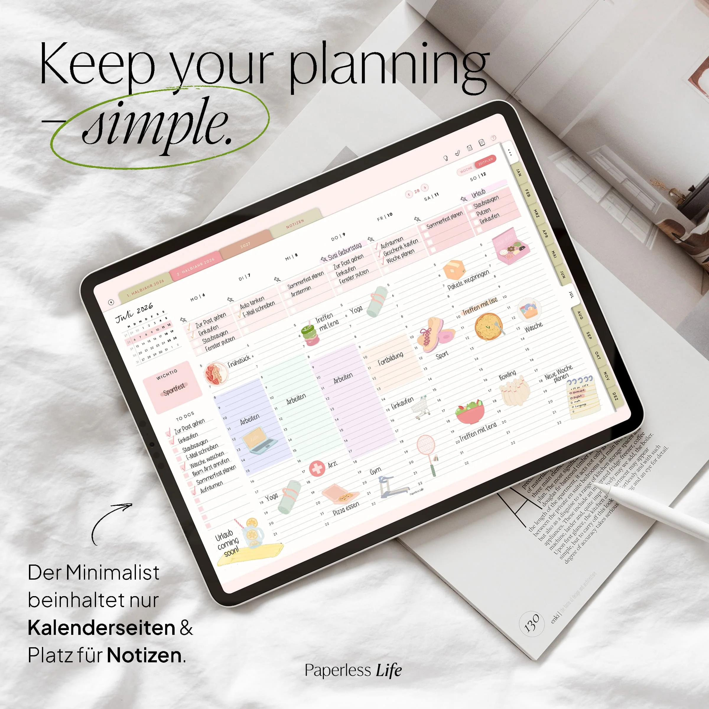 Digitales Starter-Bundle 2026 | Minimalist - Image 19
