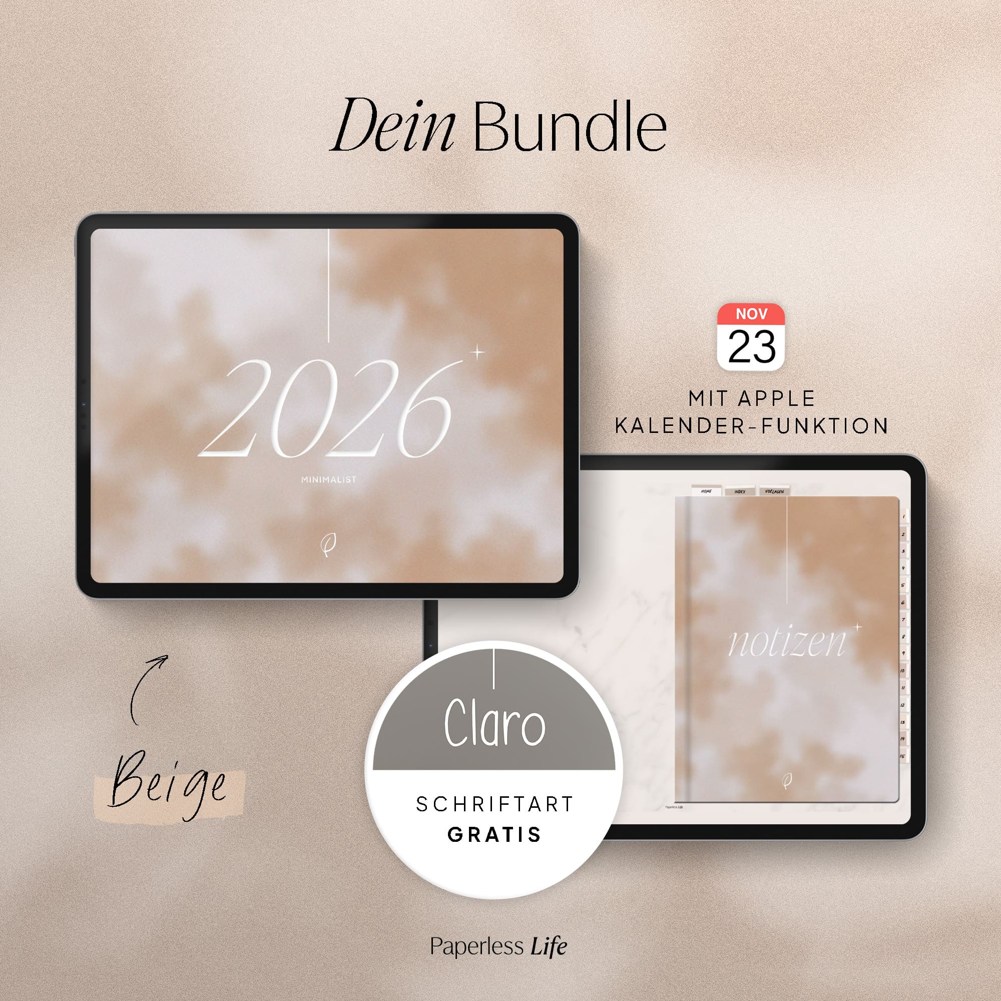 Digitales Starter-Bundle 2026 | Minimalist - Image 5
