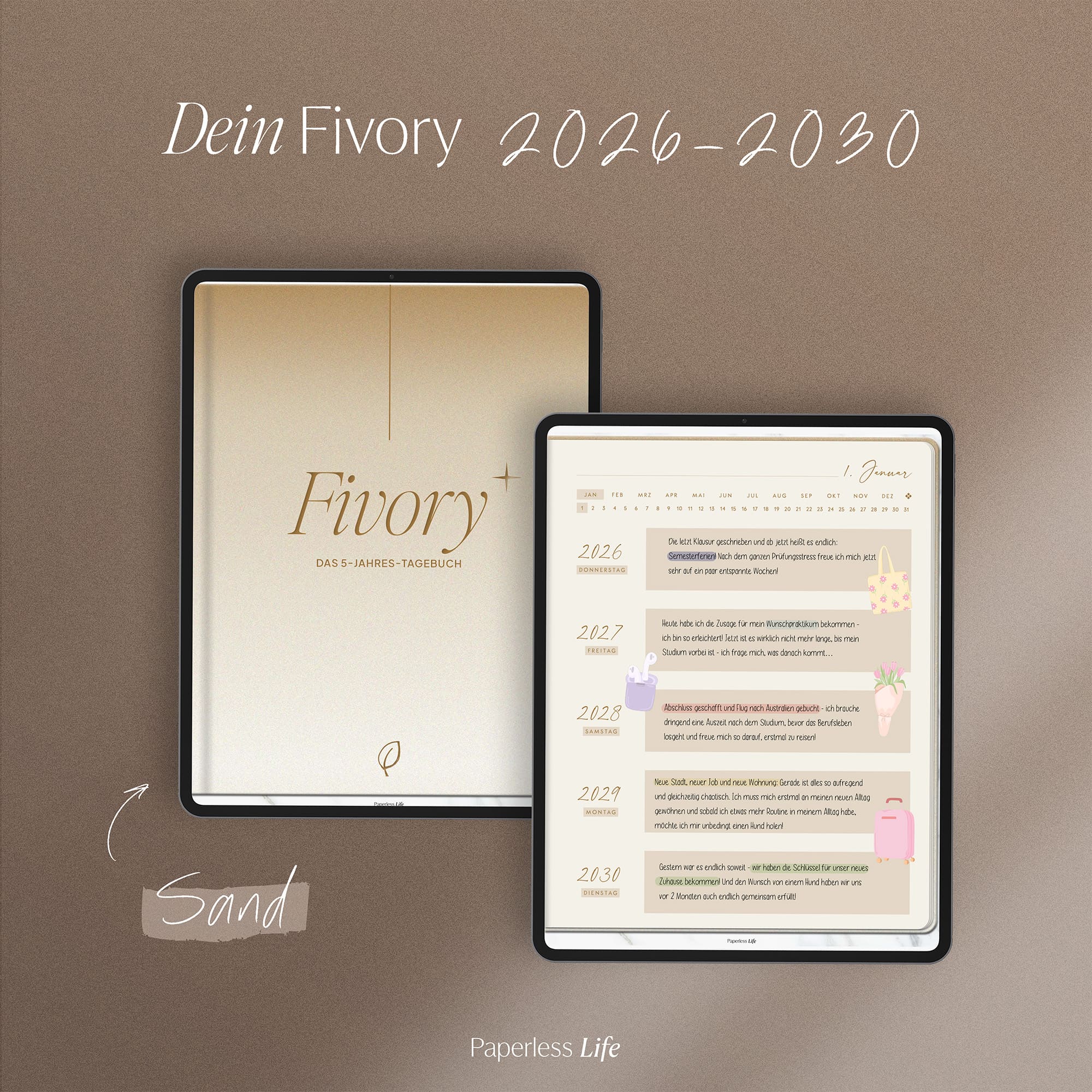 Fivory Bundle – Das 5-Jahres-Tagebuch | 2026-2030 - Image 57