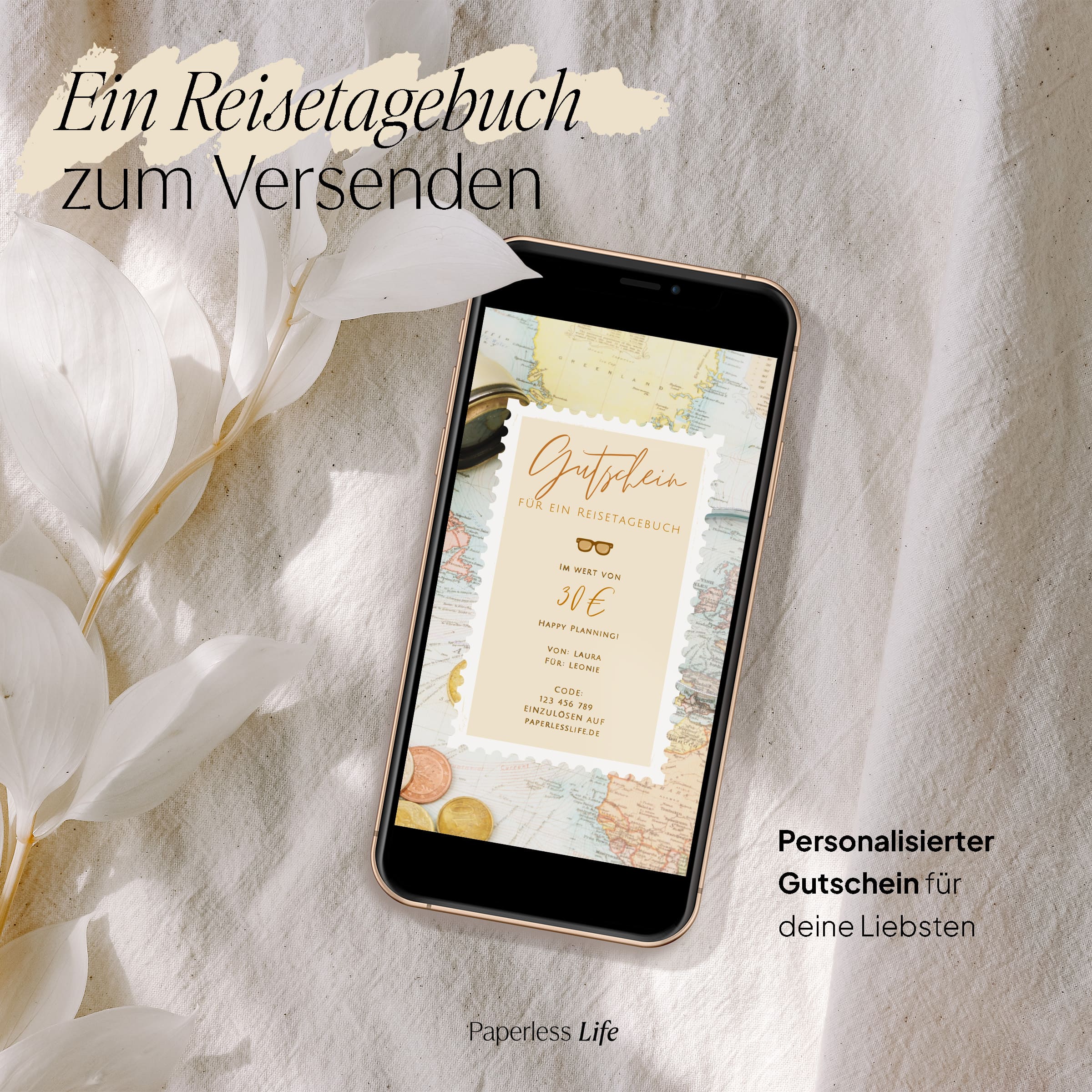 Geschenkgutschein | Für ein Reisetagebuch - Image 3