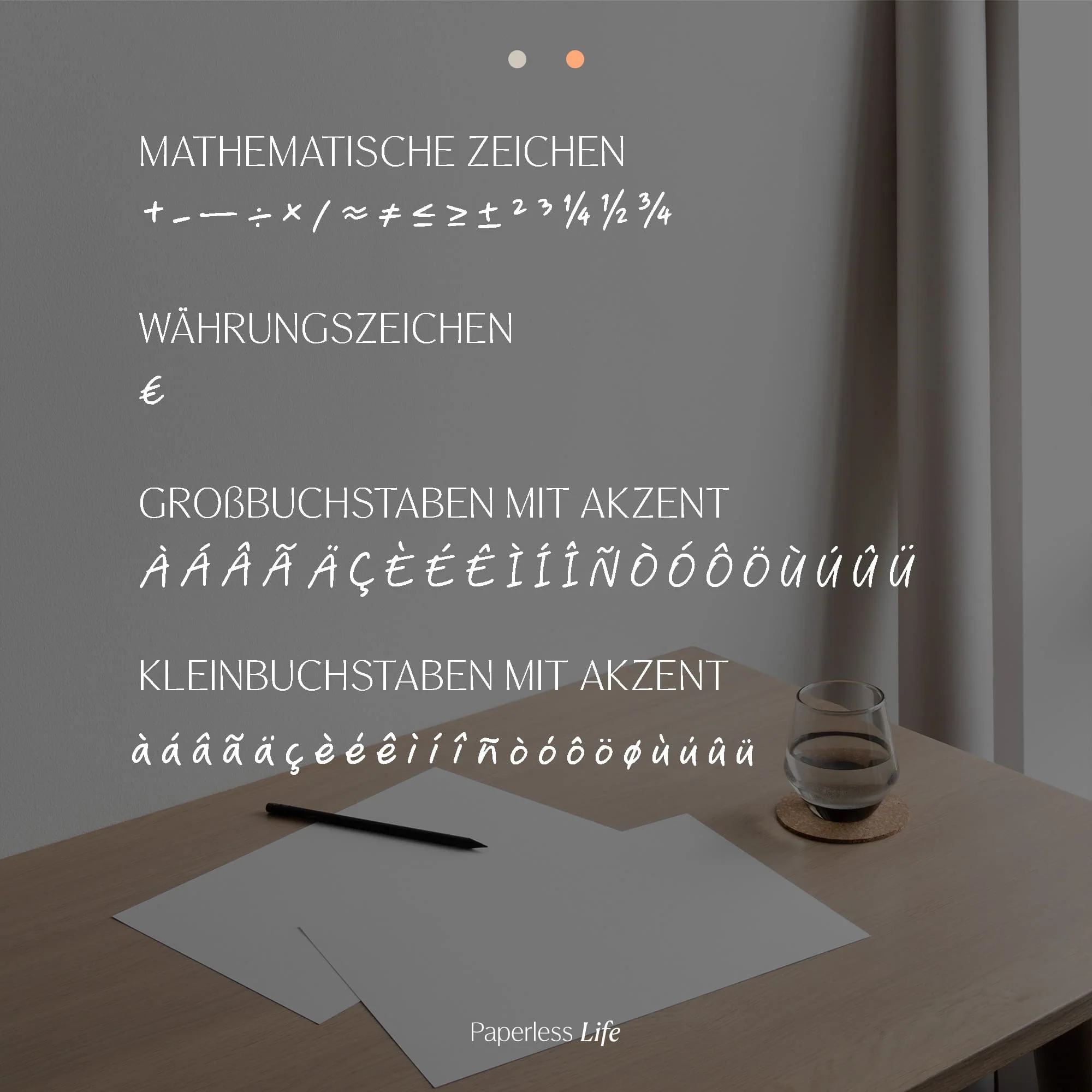 Schriftart "Paperless Journal" - Image 4