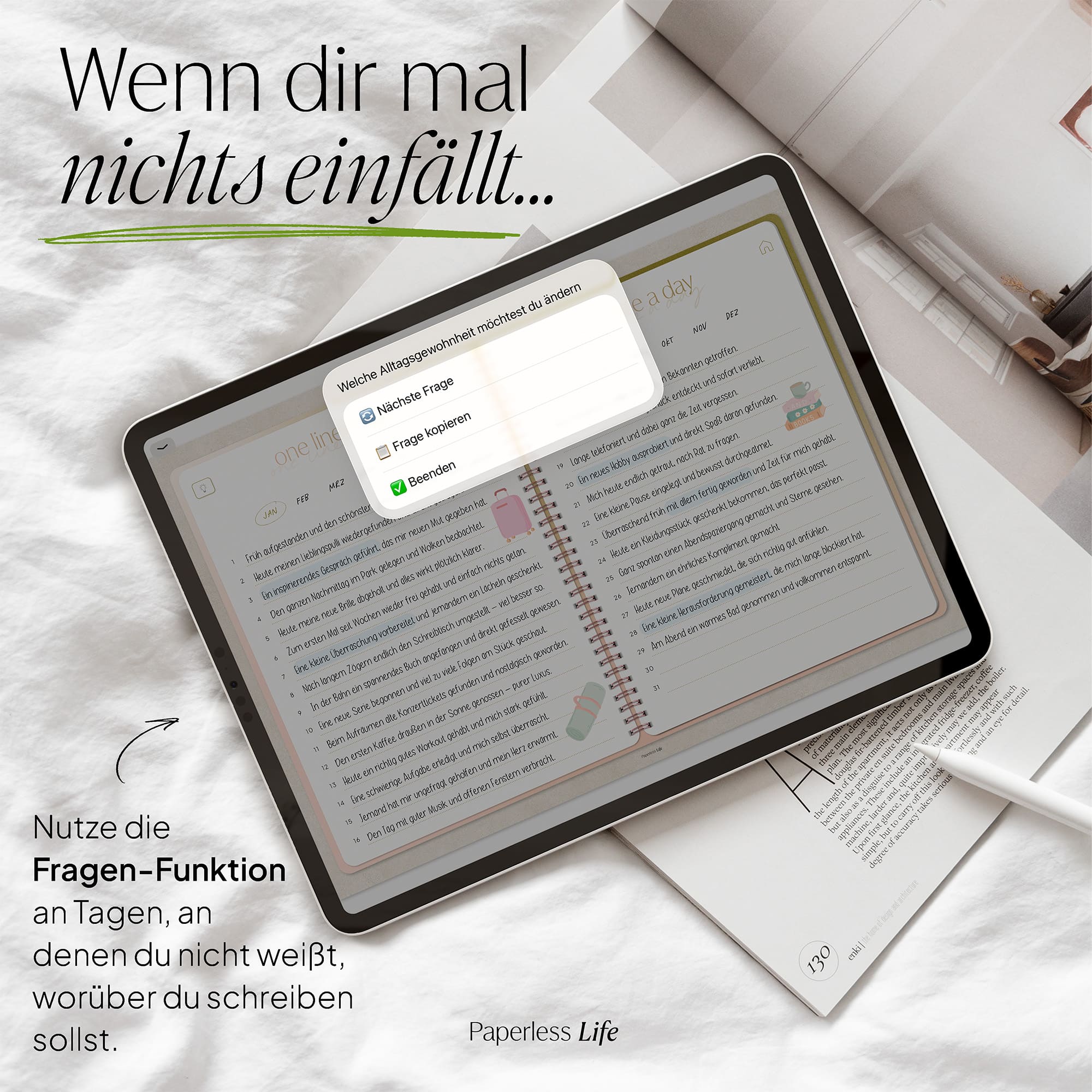 One Line a Day | 1‑Jahres‑Tagebuch - Image 36